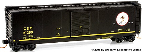 C&O Chessie System - Box, Long - Chessie Cameo Series - Micro-Trains 031 00 071